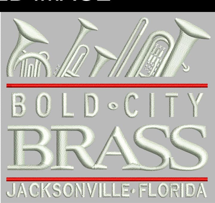 Bold City Brass Logo Digitizing