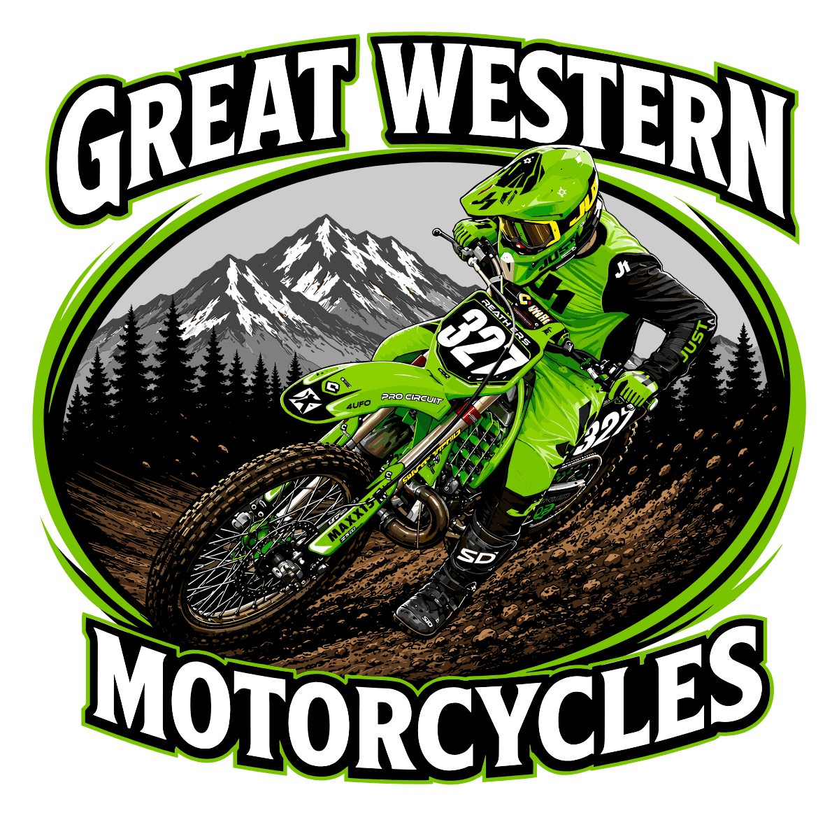 Great Western Motorcycles Logo